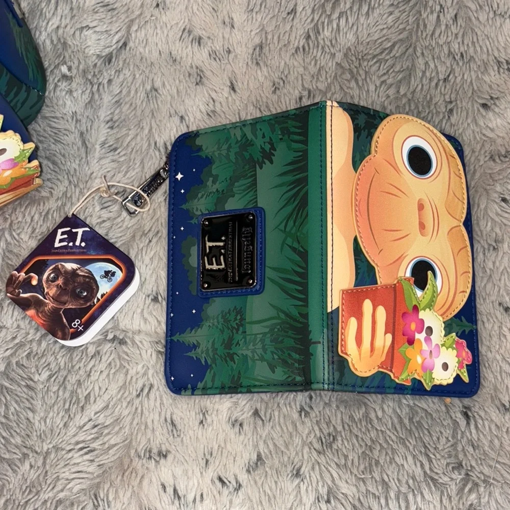 E.T. Loungefly and Wallet NWT - Picture 10 of 10